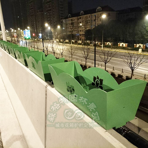 高架橋不銹鋼單體花槽花箱